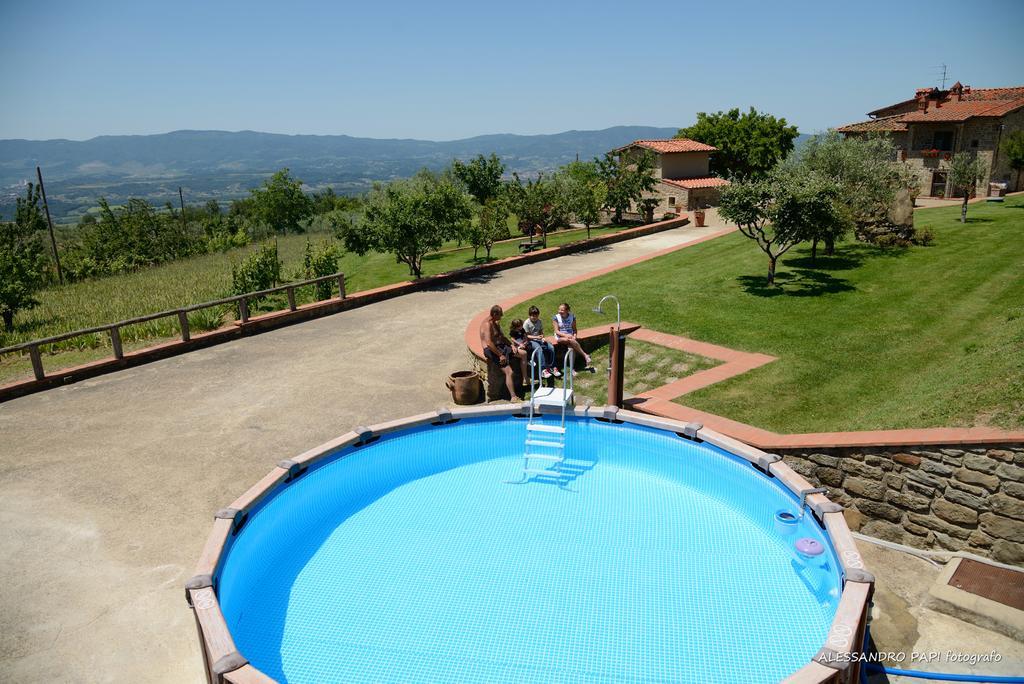 Agriturismo Villa Iris Castelfranco di Sopra ภายนอก รูปภาพ